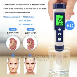 High Precision 5 in One Water Quality Tester
