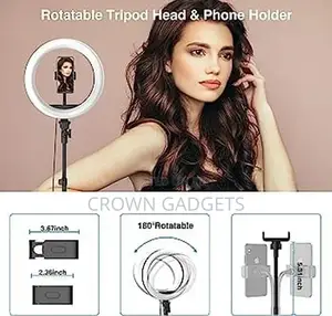 Led Selfie Ring Light 12 Inch Dimmable Ringlight