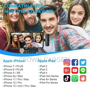 Wireless Microphone for Phone/ iPhone Wireless