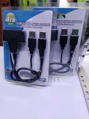USB 3.0 to SATA Cable Support 4TB Sata