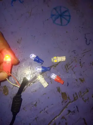 Cupless Coloured Parking Bulb LED Type T10 12V Colours