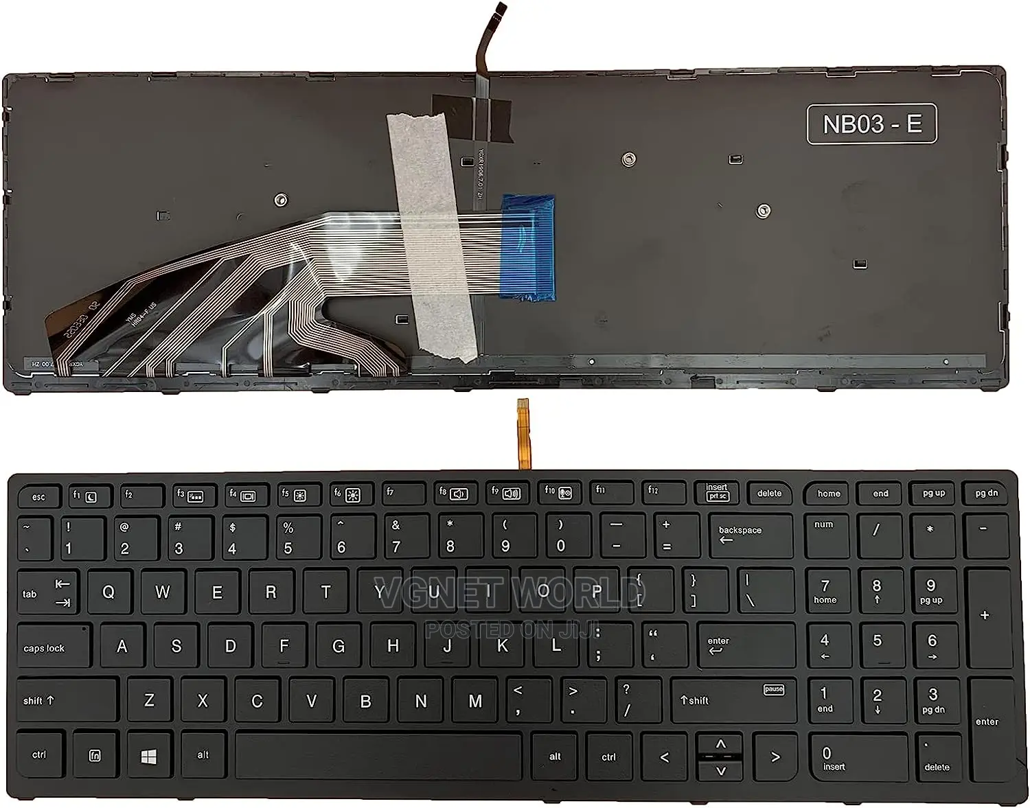 HP Zbook 15 17 G3 Replacement Keyboard