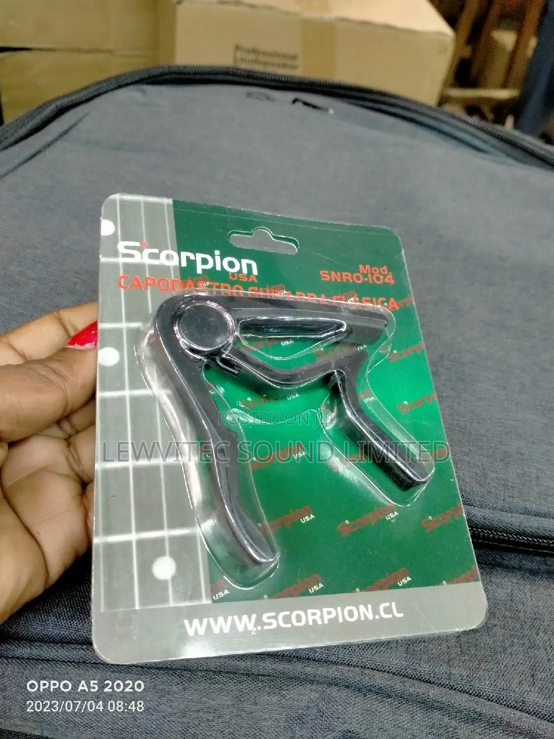 Scorpio Guitar Capo