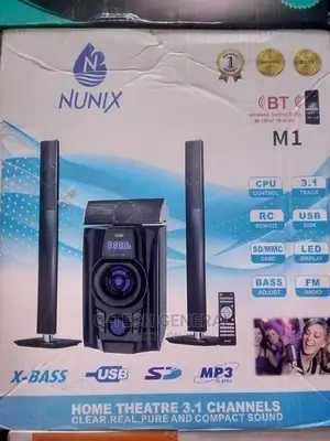Nunix M1 Home Theatre 3.1ch Wireless Speaker