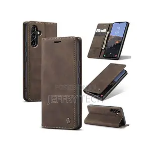 Galaxy A54 5G Case, Retro PU Leather Wallet Case Card Slots