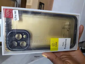 Clear Case With Camera Protection for iPhone 12 Pro Max