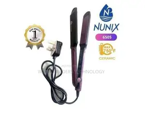 Nunix Professional Hair Straightener Ceramic Flat Iron