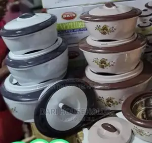 4 Pieces Sapphire Insulated Hot Pot