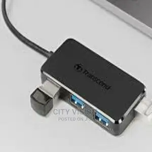 Transcend 4-Port HUB USB 3.1 Gen 1 Type C, Black