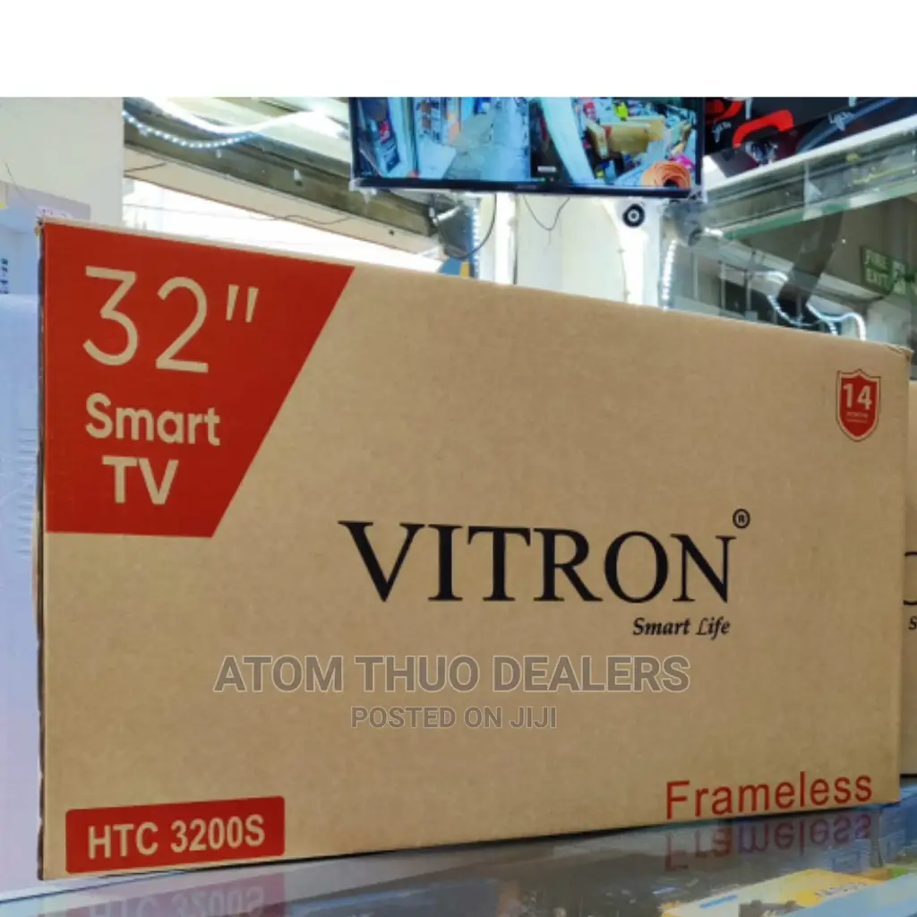 32" Vitron Frameless Smart Android Tv