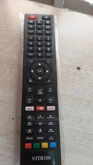 New Vitron TV Replacement Remote.(NFX, Youtube Facebook)
