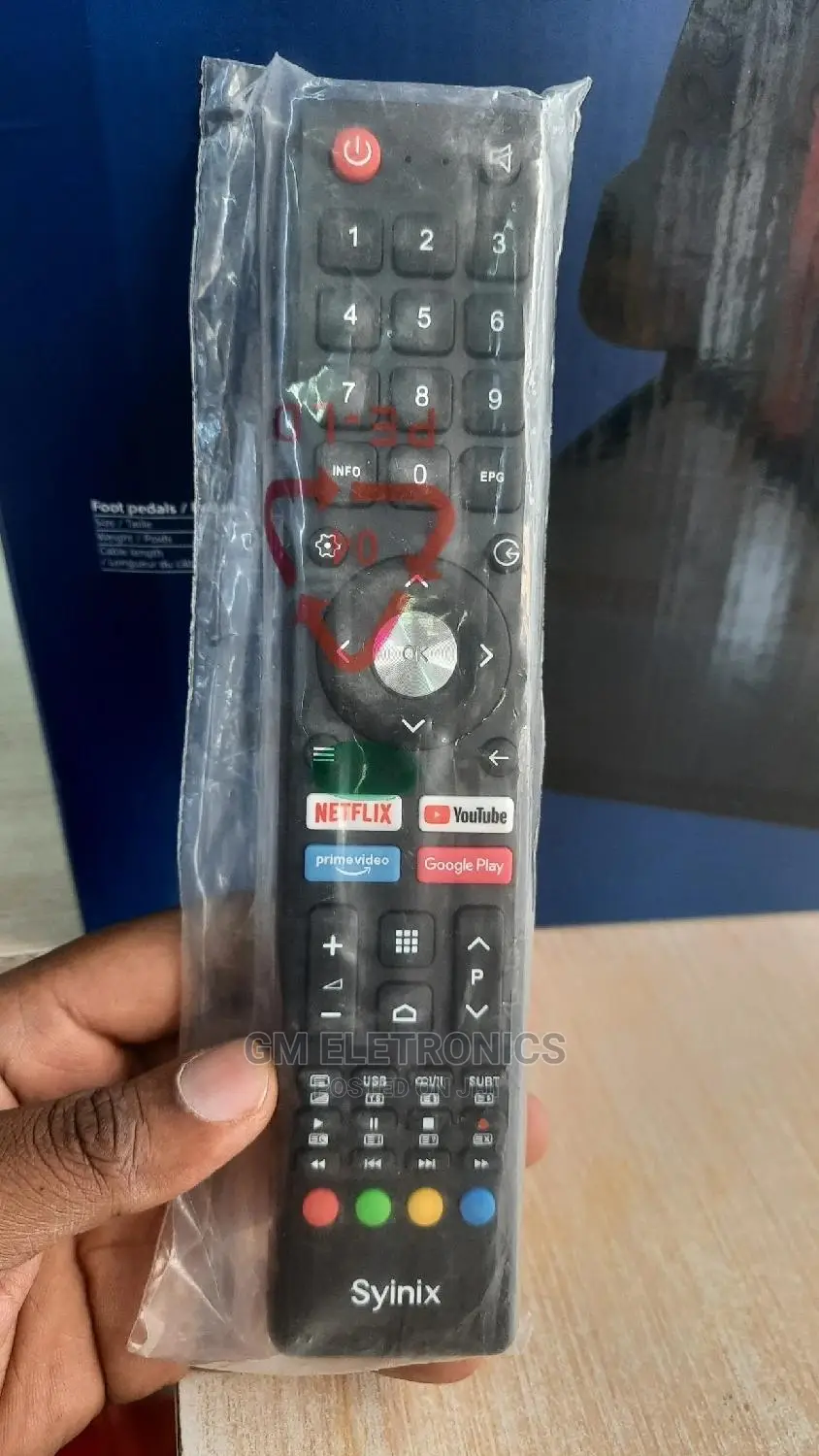 Syinix Android Remote.