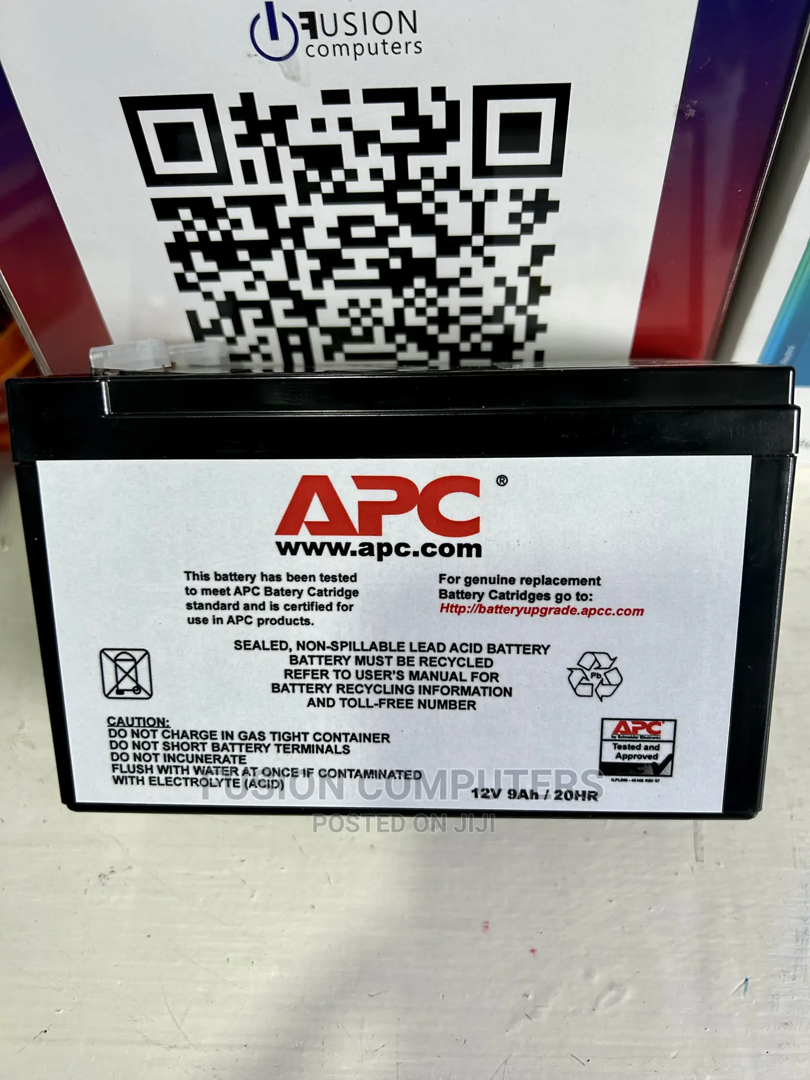 APC Replacement Battery 12v- 9ah