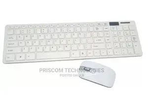 White Wireless Keyboard and Mouse, Wireless Keyboard Mouse