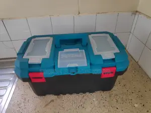 Tool Box 20" Total Big Plastic Toolbox 20 Inch Strong Good Quality