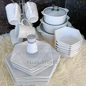 30 Pieces Hexagonal Dinner Set