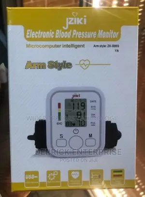 Jziki Arm Blood Pressure Monitor,Automatic Digital Upper