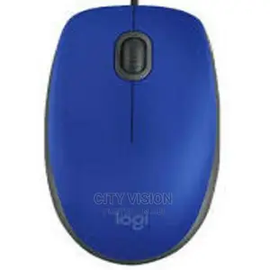 Logitech USB Silent Mouse M110 - Blue - 910-005488 Available
