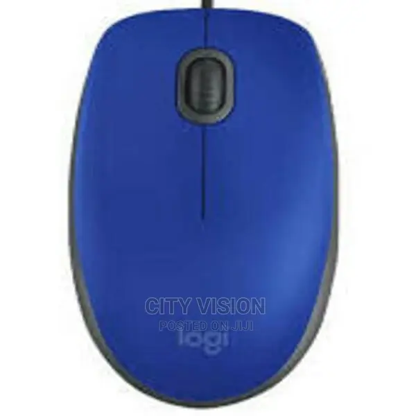 Logitech USB Silent Mouse M110 - Blue - 910-005488 Available