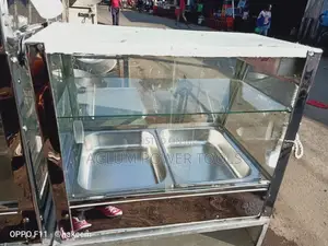 2 Tray Juakali Food Warmer and Display