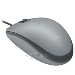 Logitech USB Silent Mouse M110 - Mid Grey