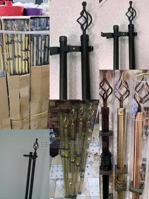 2m Double Curtain Rods Curtain Rods Curtain Rods