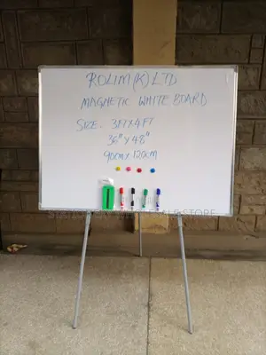 Whiteboard 3ftx4ft Single Sided With Tripod Stand