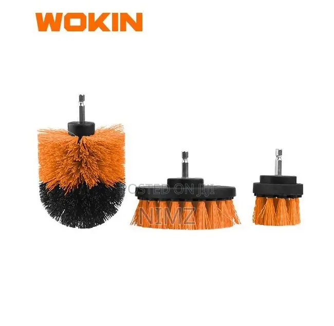 Wokin 3pc Drill Brush Set