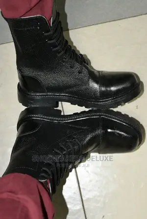 Security Leather Boots