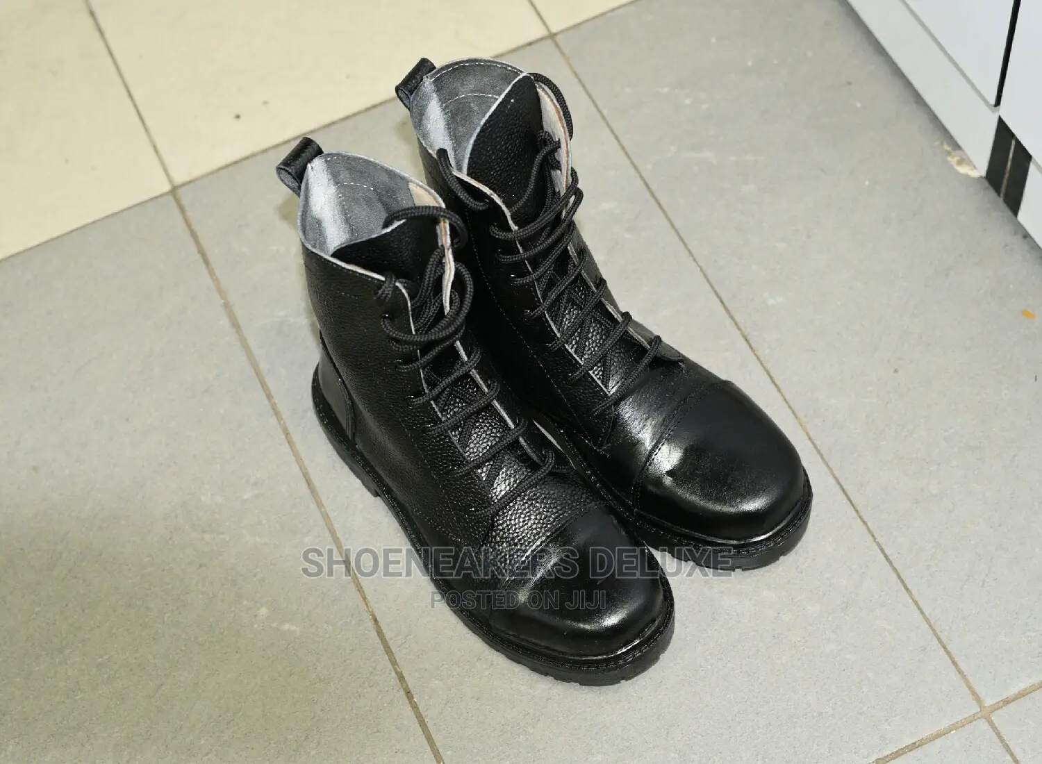 Security Leather Boots
