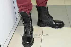 Security Leather Boots