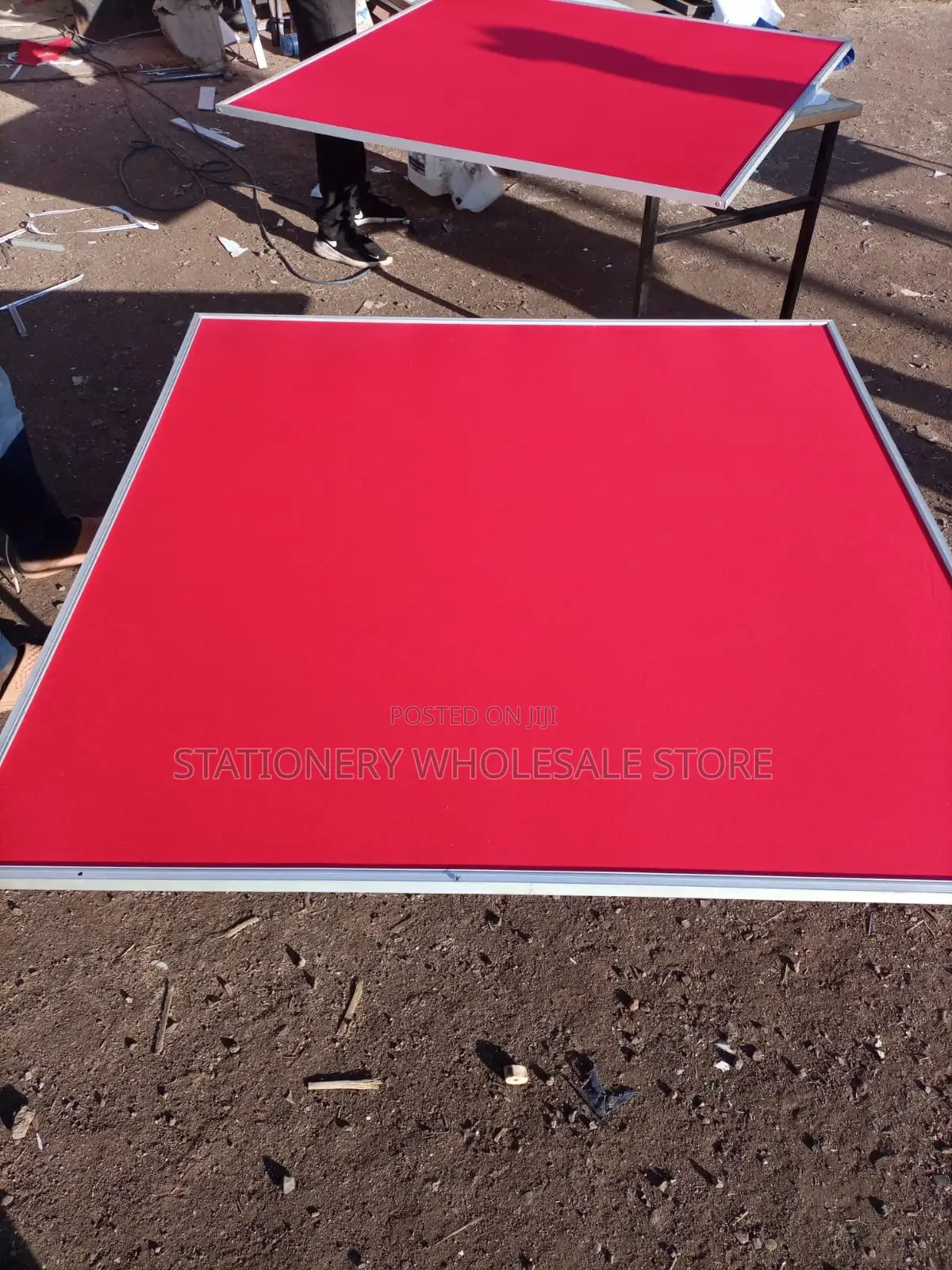 Softboard 6ftx4ft Red