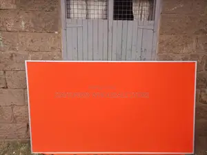 Noticeboard Orange Noticeboard 6ftx4ft