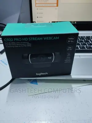 HD 1080p/30fps Logitech C922 Pro Stream Webcam,