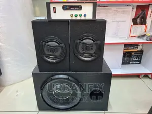 Pioneer 1400 Watts Bass With 2 Speakers and 2.1 Amplifier