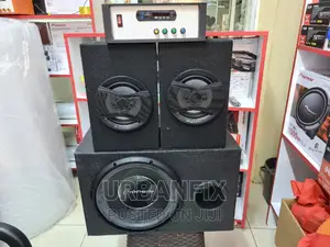 Complete Pioneer 1400 Watts Subwoofer With Speakers and Amp