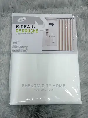 Plain Stipped Shower Curtains
