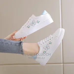 Lady's White Sneakers