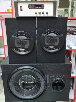 Pioneer 1400 Watts Subwoofer With Speakers and Amplifier