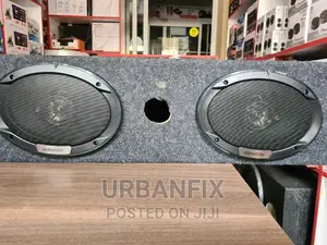 Kenwood 6 by 9 Inch Oval Midrange Speakers With Cabinet