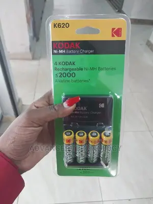 Kodak AA Rechargeable Batteries +Charger
