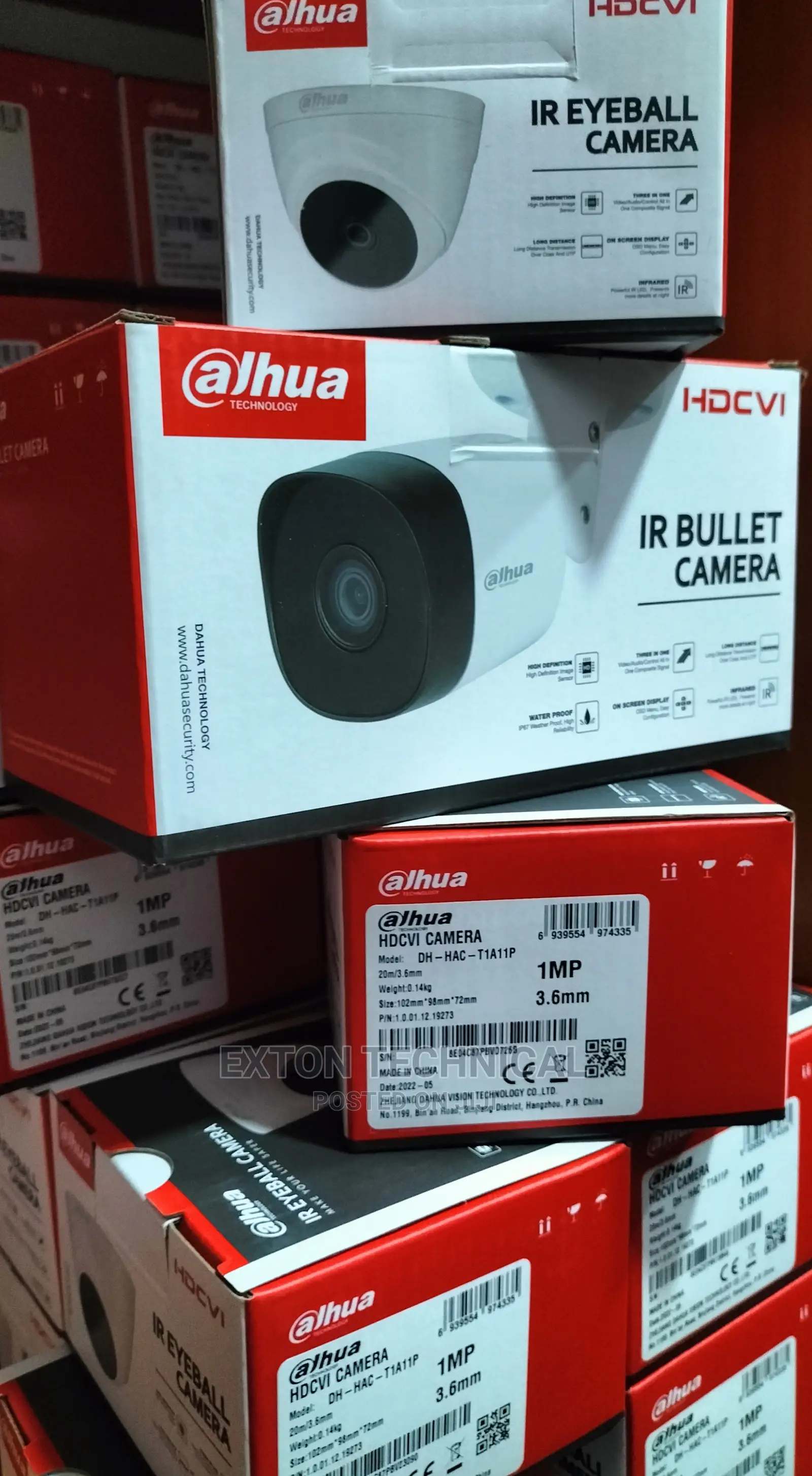 1mp Hdcvi IR CCTV Dahua Bullet Camera