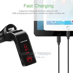 USB Car Charger DC 12-24v FM Transmitter Wireless
