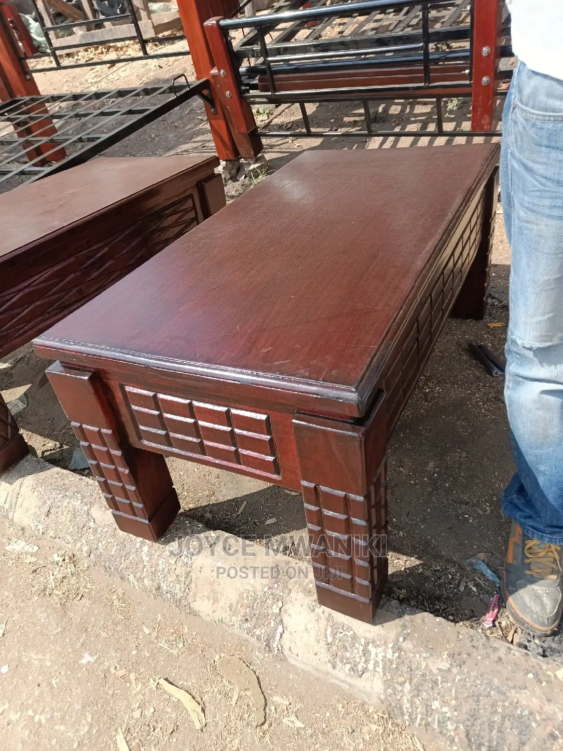 Coffee Table Dark Brown in Colour