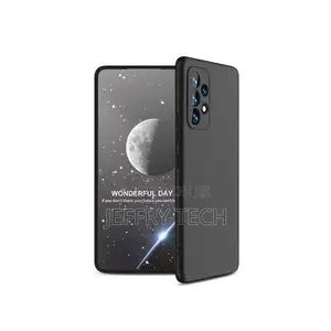 Generic Samsung Galaxy A53 5G 3 in 1 Hard PC Case -Black