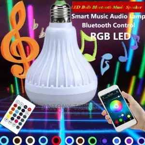 RGBW Music Bulb Speaker With Remote Control