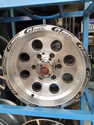 Rim 15" 6holes Black/Silver