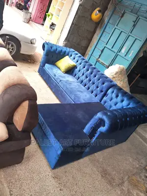 L- Shaped Chester Sofa Set
