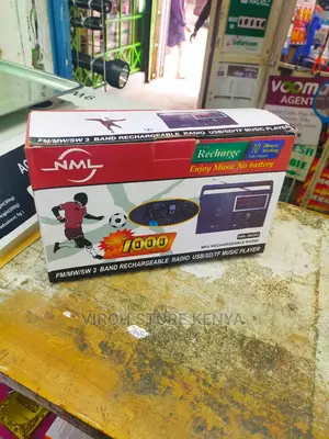 NML Rechargeable Radio 6035U Fm/Usb