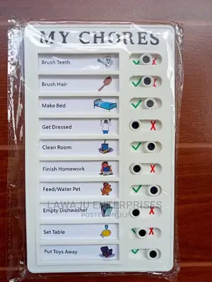 My Chores Checklist for Kids